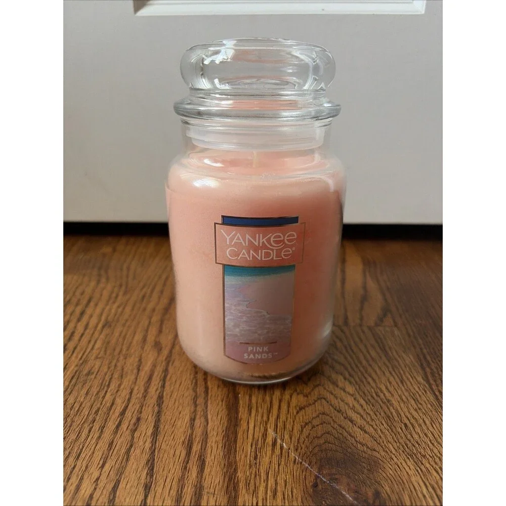 NEW Pink Sands Yankee Candle Original Large Jar Candle  22 oz